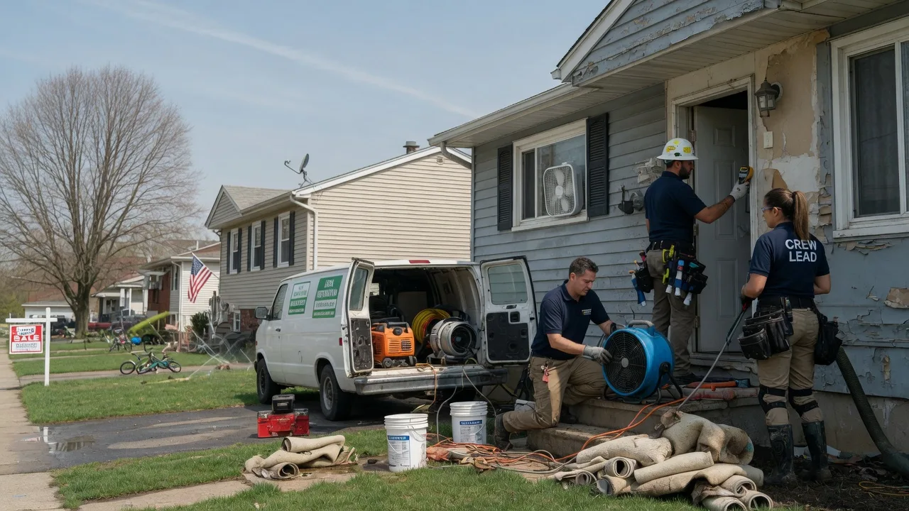 Flood Cleanup in Newburg, PA near me